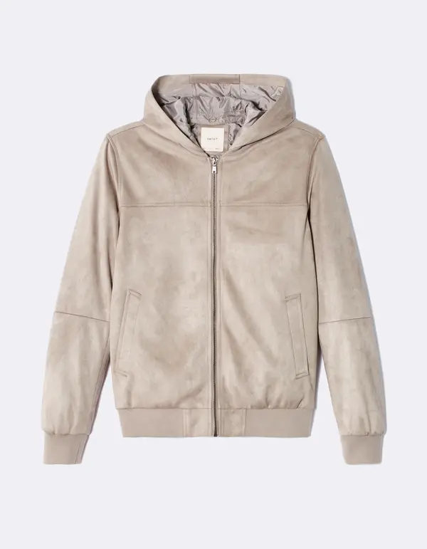 Celio Celio Nudaim Jacket in Imitation Suede - Men's