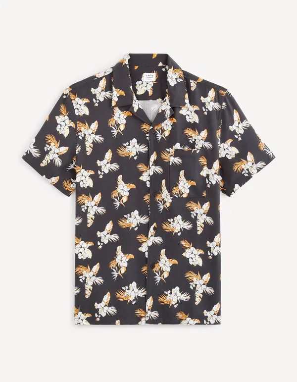 Celio Celio Patterned Shirt Bavisca - Men's