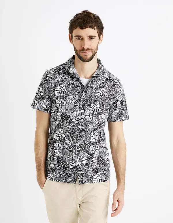 Celio Celio Patterned Shirt Daprinti - Men's