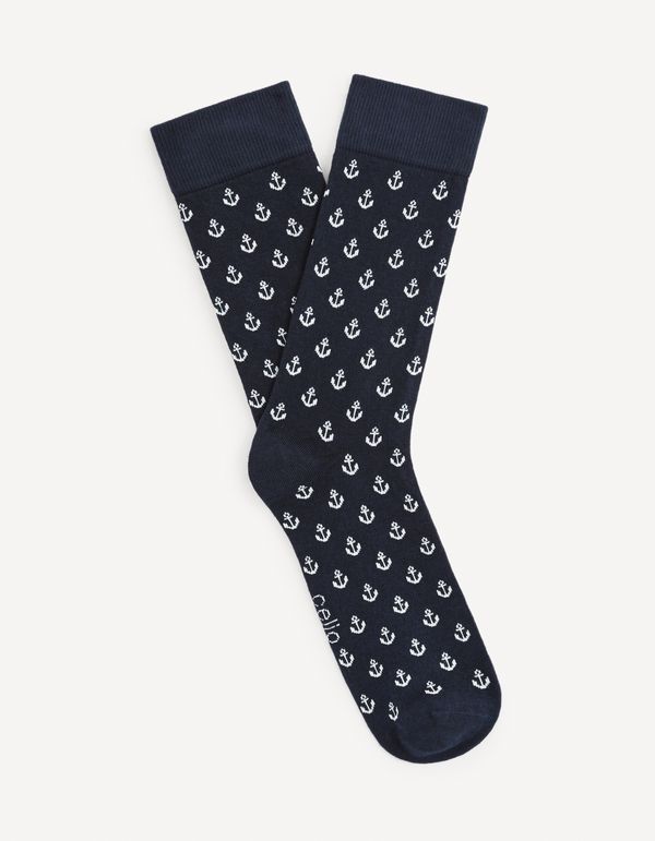 Celio Celio Patterned Socks Gisoancre - Mens