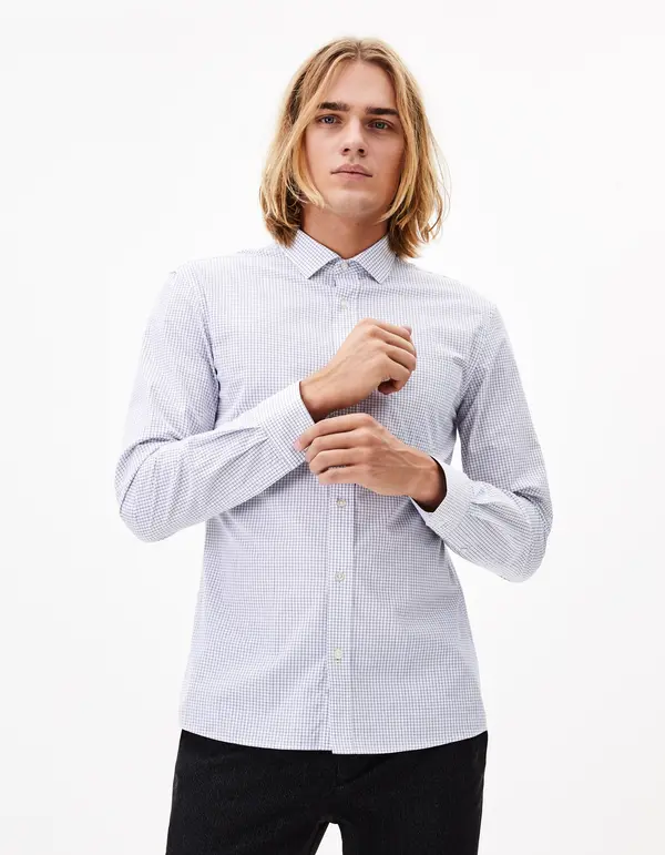 Celio Celio Plaid Apachoc Shirt - Men's