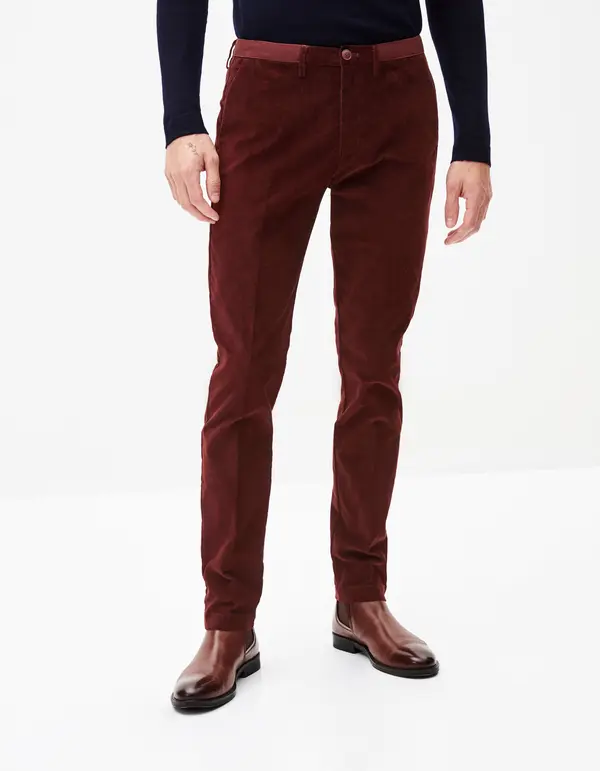 Celio Celio Poe2 Corduroy Trousers - Mens