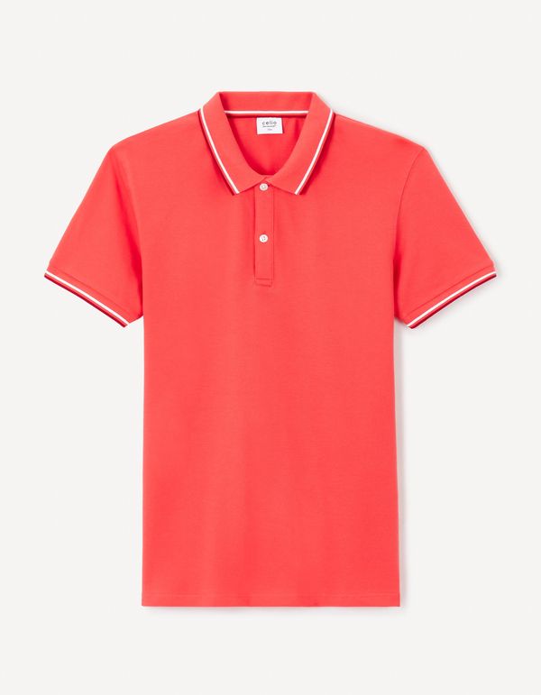 Celio Celio Polo Shirt pique Decolrayeb - Mens