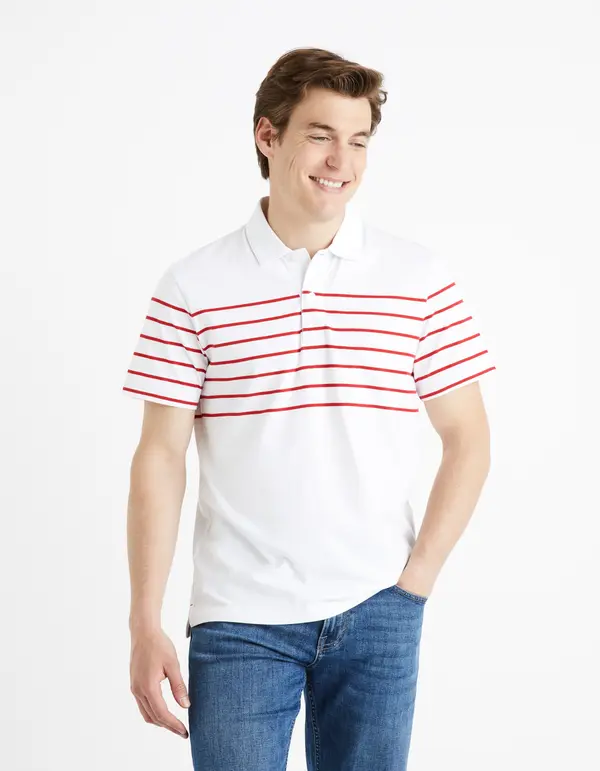 Celio Celio Polo T-Shirt Fenec - Mens