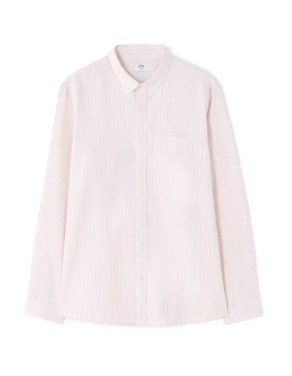 Celio Celio Shirt Regular Oxford Caoxfords - Men's