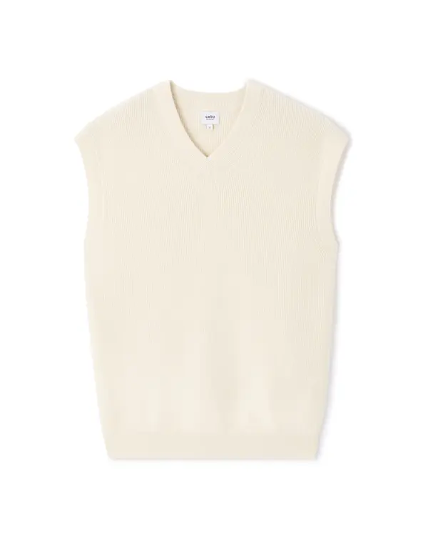 Celio Celio Sleeveless Leausti Sweater - Men's