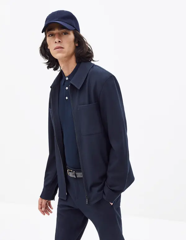 Celio Celio Suandy Jacket with Collar - Mens