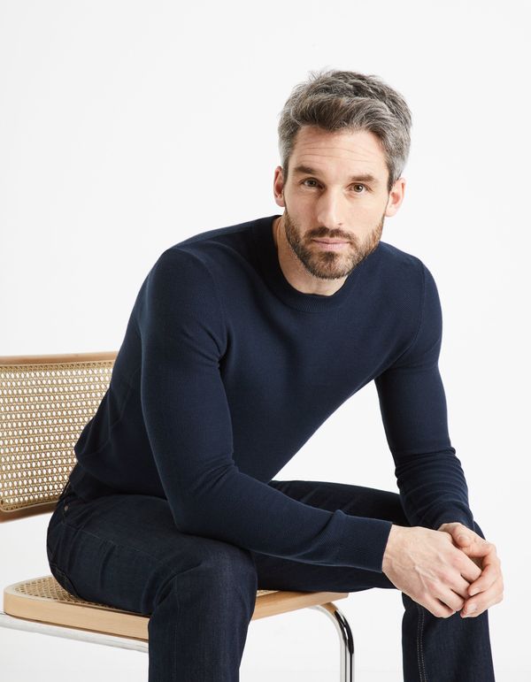 Celio Celio Sweater Bepic with round neckline - Men
