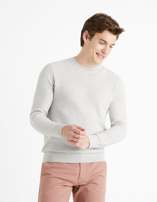 Celio Celio Sweater Bepic with round neckline - Men