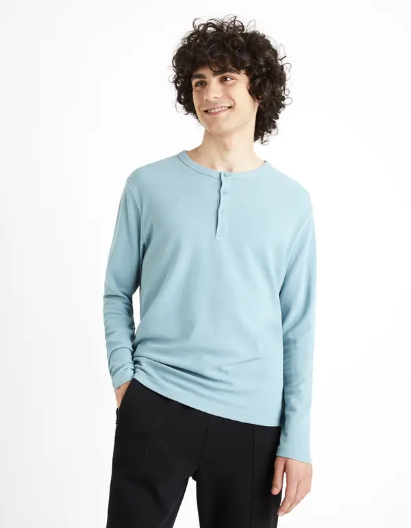 Celio Celio T-Shirt Ceplay With Long Sleeves - Men