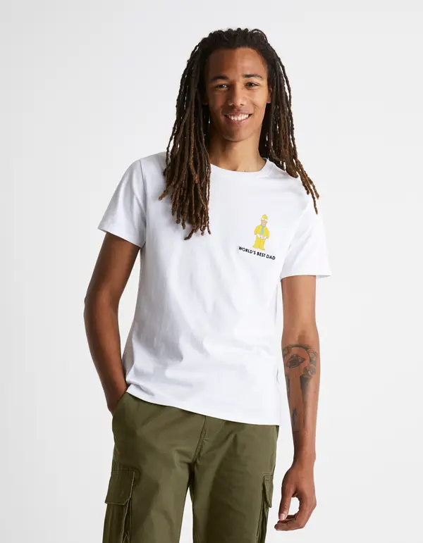 Celio Celio The Simpsons T-Shirt - Mens