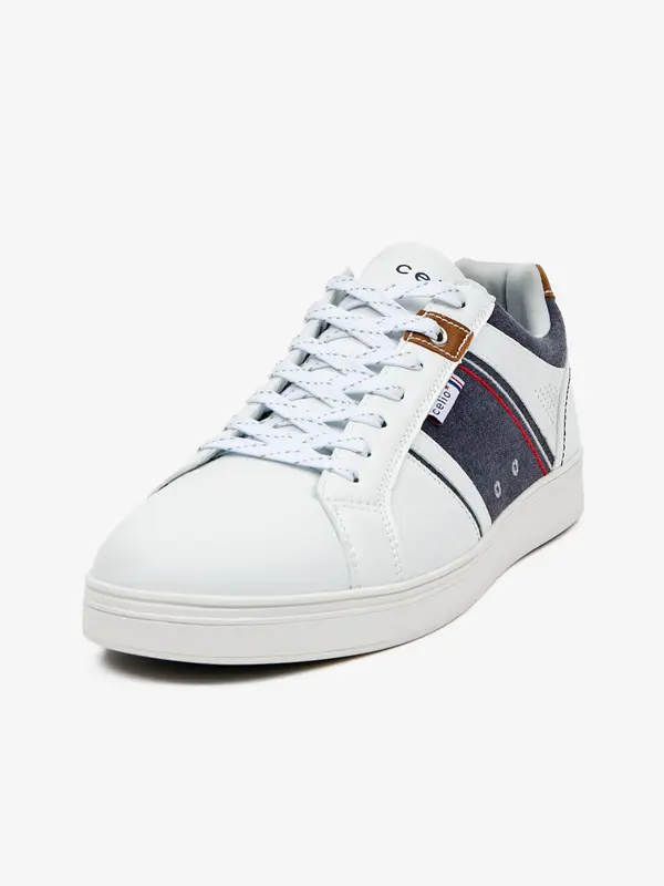 Celio Celio White Casual Sneakers - Mens