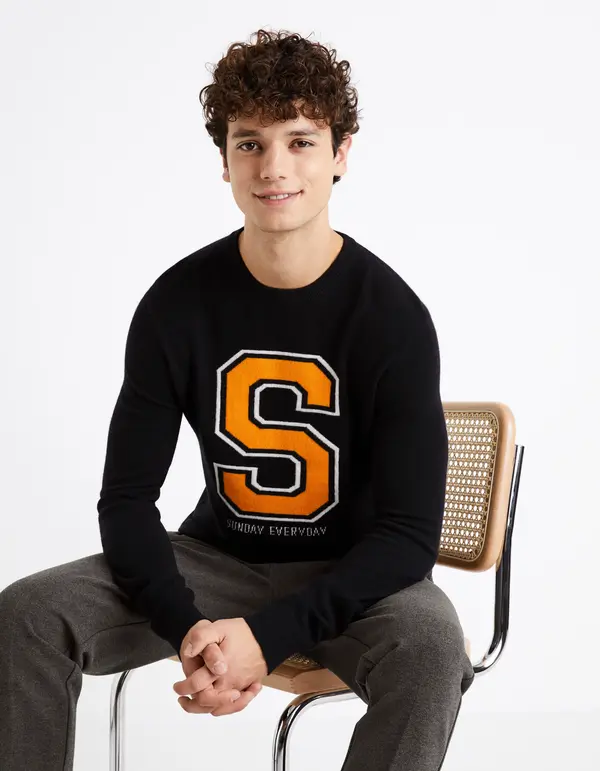 Celio Celio Wool Sweater Cenormal - Men's