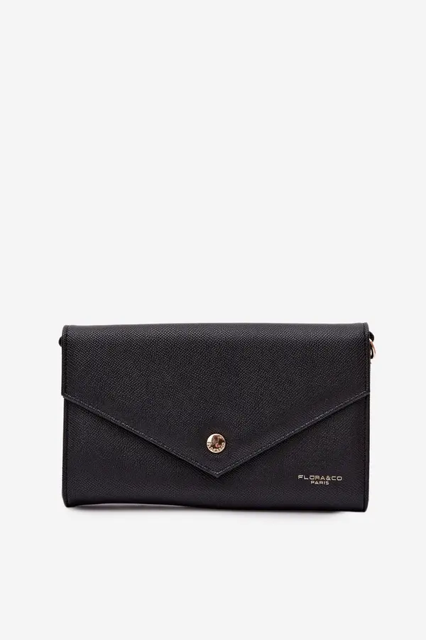 FLORA & CO Чанта и портфейл 2в1 Flora&amp;Co, черни