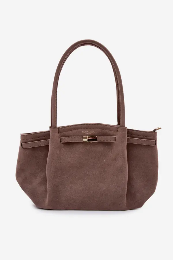 FLORA & CO Чанта за пазаруване Flora&amp;Co Eco Suede Beige Elleea