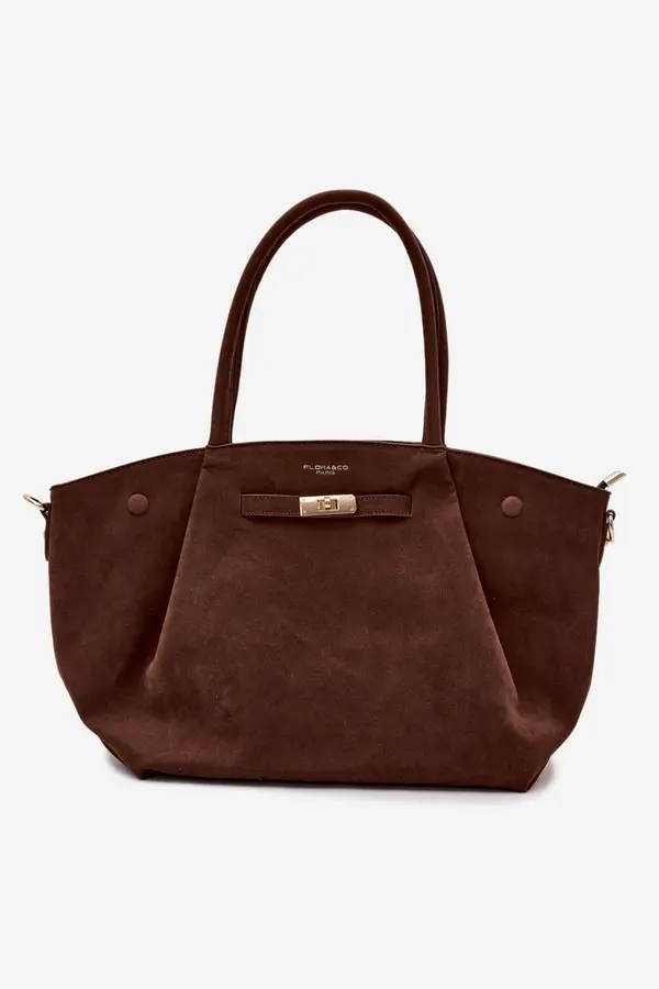 FLORA & CO Чанта за пазаруване Flora&amp;Co Nellia от изкуствен велур