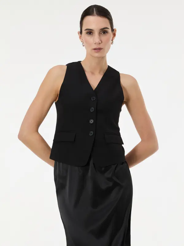 Orsay Черен дамски елек ORSAY