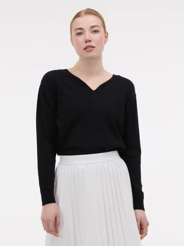 Orsay Черен дамски пуловер ORSAY