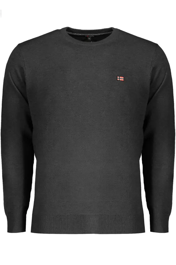 NORWAY 1963 Черен мъжки пуловер Норвегия 1963