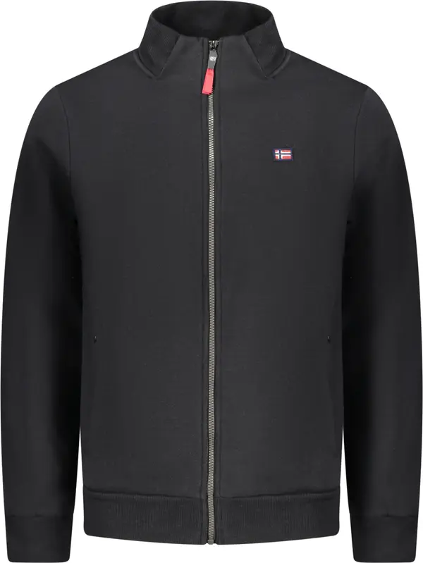 NORWAY 1963 Черен мъжки суитшърт с цип