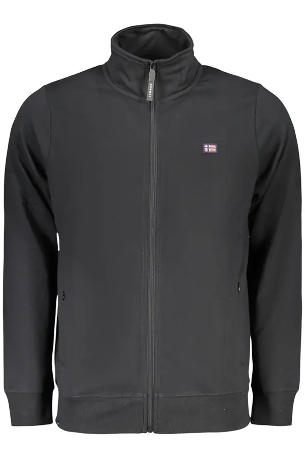 NORWAY 1963 Черен мъжки суитшърт с цип