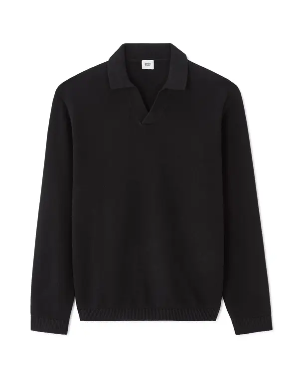 Celio Черен оувърсайз пуловер Celio Merryle
