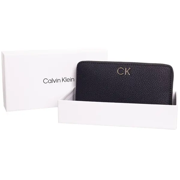 Calvin Klein Черен портфейл Calvin Klein