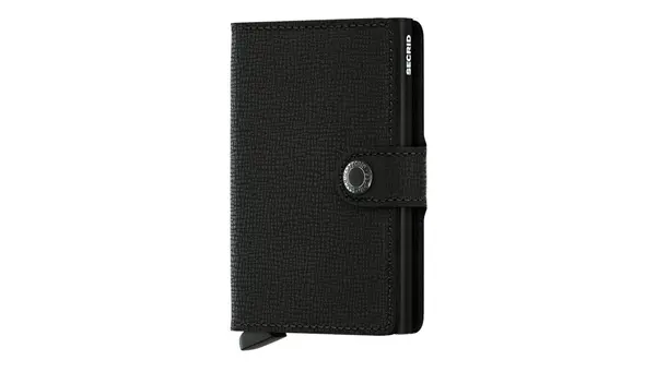 Secrid Черен портфейл Secrid Miniwallet Crisple