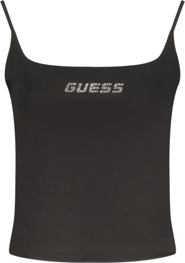 GUESS JEANS Черен потник GUESS JEANS