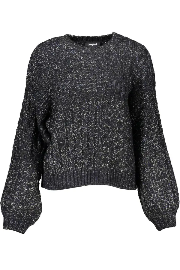 DESIGUAL Черен пуловер Desigual