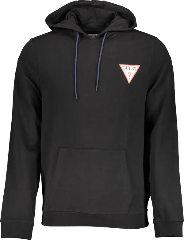 GUESS JEANS Черен суичър GUESS JEANS