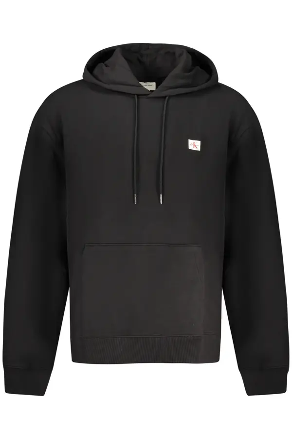 Calvin Klein Черен суичър с качулка