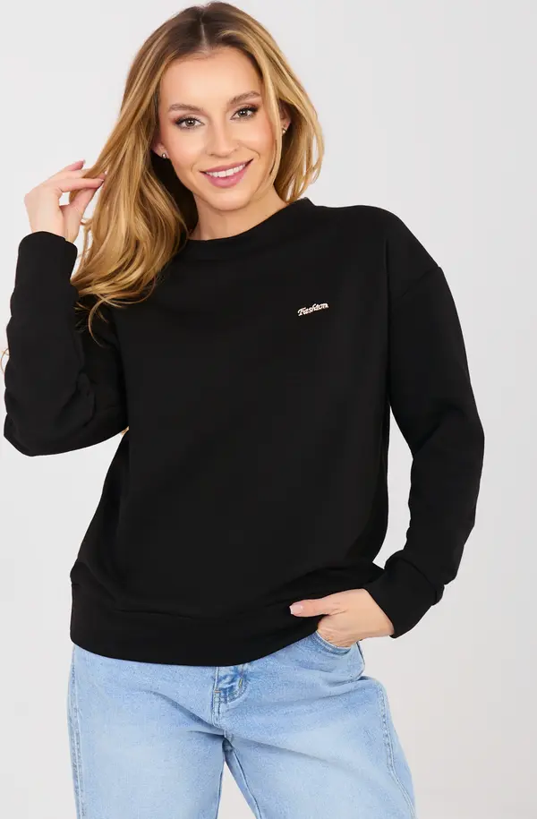 LAKERTA Черен суичър с качулка