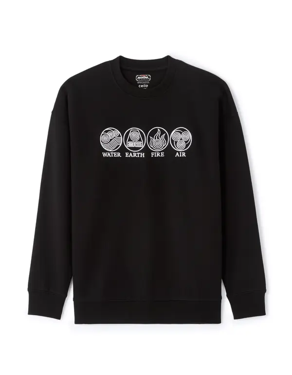 Celio Черен суитшърт Celio Avatar