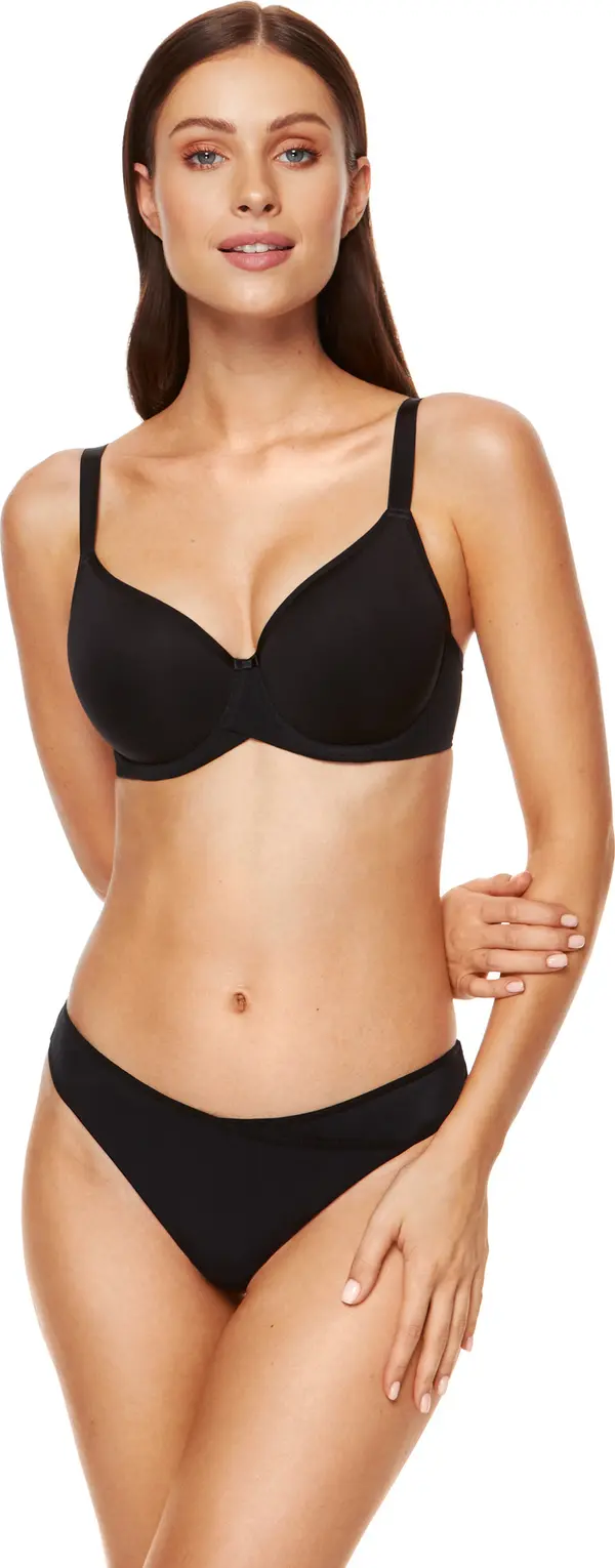 Gorteks Черен сутиен с банели