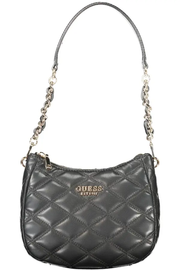 GUESS JEANS Черна чанта GUESS JEANS