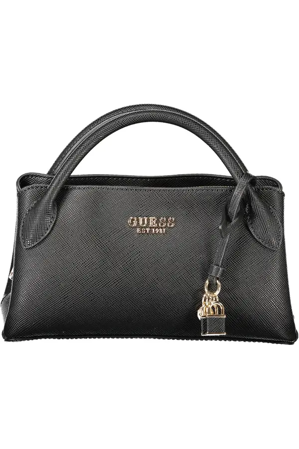 GUESS JEANS Черна чанта GUESS JEANS