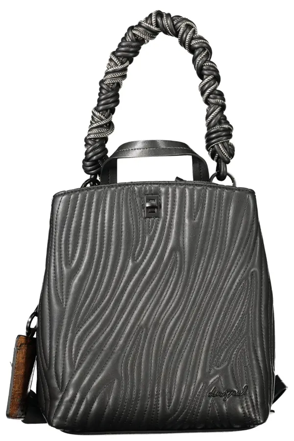 DESIGUAL Черна чанта за рамо Desigual