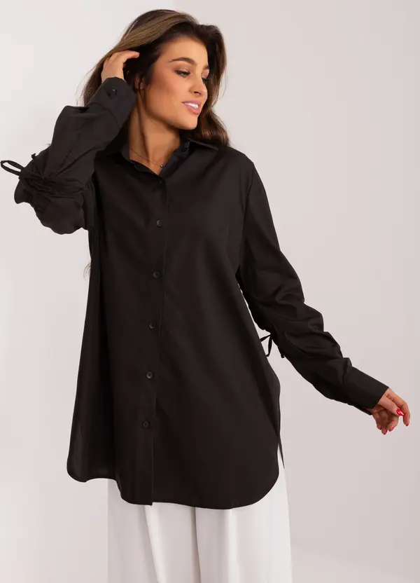 LAKERTA Черна дамска риза