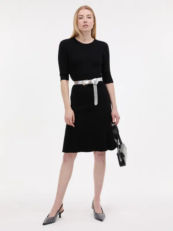 Orsay Черна дамска рокля ORSAY