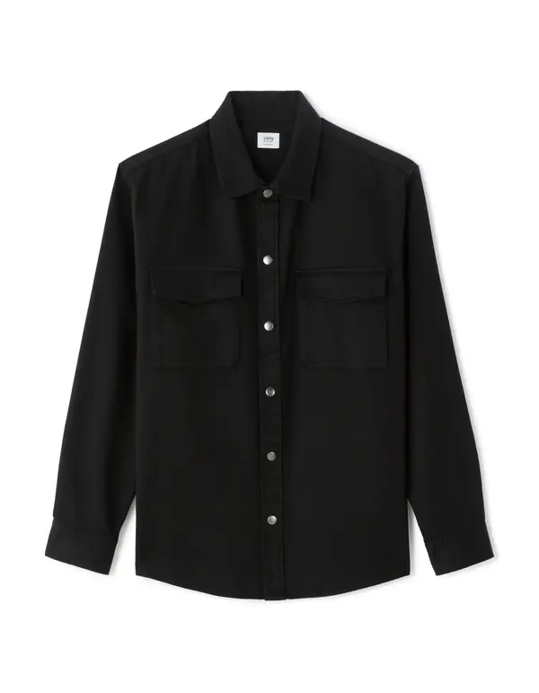 Celio Черна мъжка риза Celio Nagastret