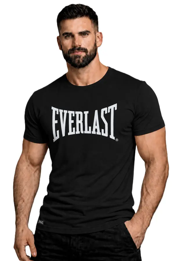 Everlast Черна мъжка тениска Everlast