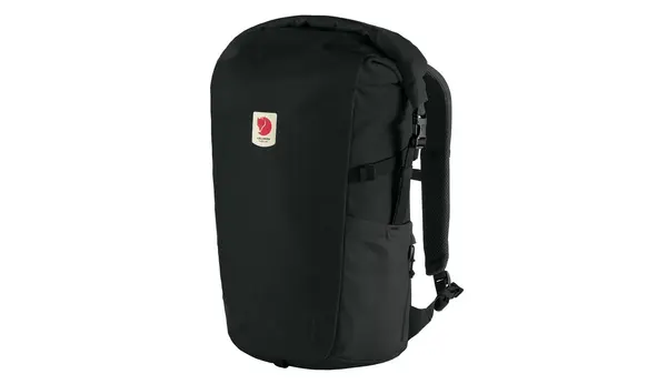 Fjallraven Черна раница Fjällräven Kånken Ulvö Rolltop 30'