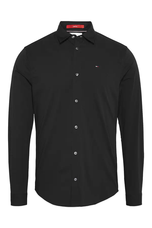 Tommy Hilfiger Черна риза Tommy Hilfiger