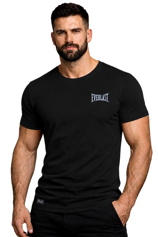 Everlast Черна тениска Everlast