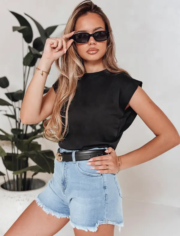 DStreet Черна тениска FILLIPS