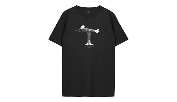 Makia Черна тениска Makia Bird