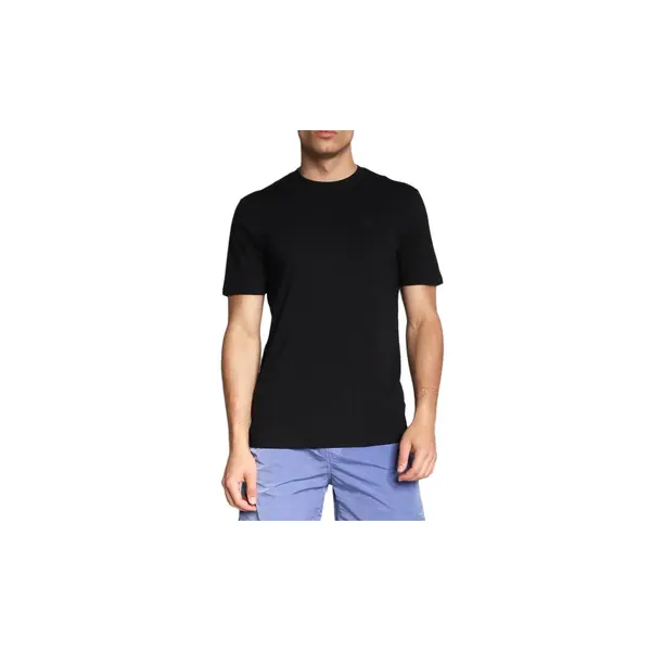 GUESS JEANS Черна тениска с къс ръкав Guess