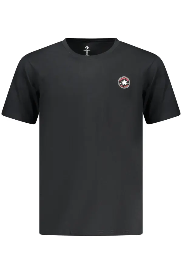 Converse Черна тениска с къс ръкав от Converse