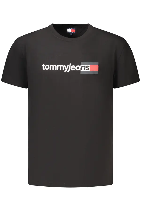 Tommy Hilfiger Черна тениска Tommy Hilfiger